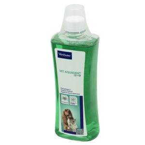 VET AQUADENT FRESH 500ml - Hygiène Bucco Dentaire Chiens Chats - Anti-plaque, Mauvaise Haleine