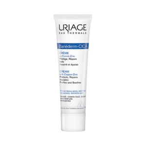 URIAGE BARIEDERM CICA Crème Réparatrice au Cu Zn 100ml - Peaux Fragilisées et Irritées - Visage et Corps