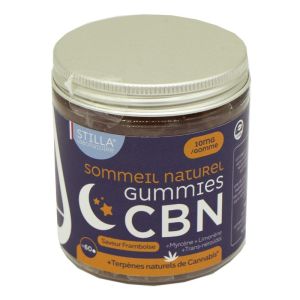 STILLA 60 Gummies CBN Sommeil Naturel - Saveur Framboise - 100% Naturel, sans THC