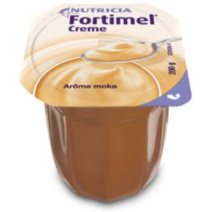 FORTIMEL Crème Moka 200g HP/HE - Aliment Diététique pour Besoins Nutritionnels en Cas de Dénutrition
