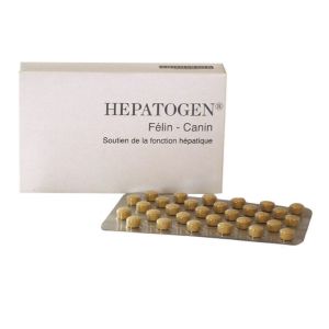 HEPATOGEN FELIN CANIN 600 Comprimés - Soutien de la Fonction Hépatique