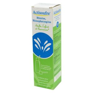 Actisoufre, solution pour pulvérisation nasale et buccale, Spray 100 ml