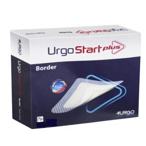 URGOSTART PLUS BORDER 8 x 8 cm - Bte16 - Pansement Adhésif Matrice TLC-NOSF