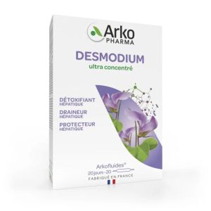 ARKOFLUIDES Desmodium 2300mg - Détoxifiant et Protecteur Hépatique - Innovation UltraExtract