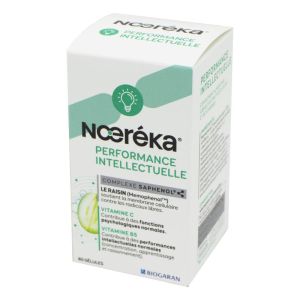 NOEREKA Performance Intellectuelle 60 Gélules - Complément Alimentaire