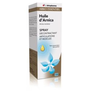 ARKO ESSENTIEL ARNICA - Huile Végétale d' Arnica (Arnica montana) - Spray 100 ML