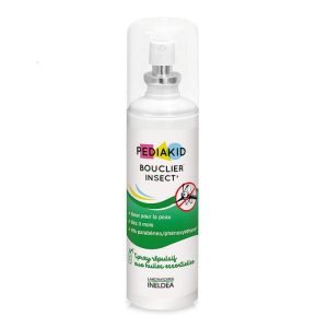 PEDIAKID Bouclier Insect 100ml - Spray Répulsif aux Huiles Essentielles