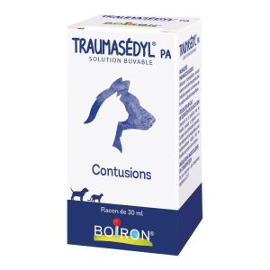 TRAUMASEDYL PA solution buvable Chiens chats - Fl/30 ml - Laboratoire BOIRON