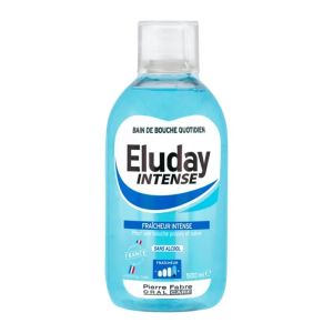 ELUDAY INTENSE 500ml - Solution pour Bain de Bouche - Fraîcheur Intense