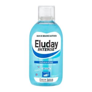 ELUDAY INTENSE 500ml - Solution pour Bain de Bouche - Fraîcheur Intense