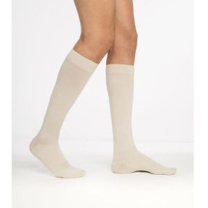 SIGVARIS ESSENTIEL COTON Chaussettes SABLE - Contention Homme Classe 2