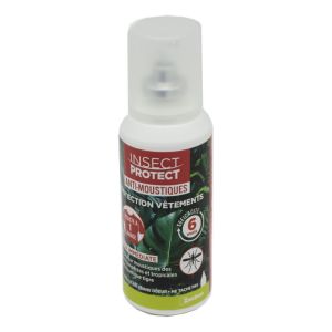 INSECT PROTECT ANTI-MOUSTIQUES Protection Vêtements 100ml - Zones Tempérées et Tropicales