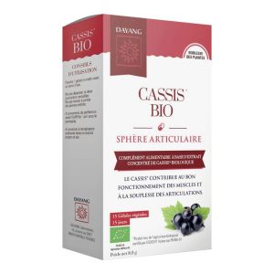 DAYANG CASSIS BIO 15 Gélules Végétales - Complément Alimentaire Sphère Articulaire