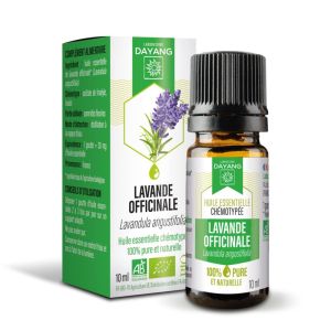 DAYANG BIO Huile Essentielle Chémotypée LAVANDE OFFICINALE 10ml - Lavandula angustifolia