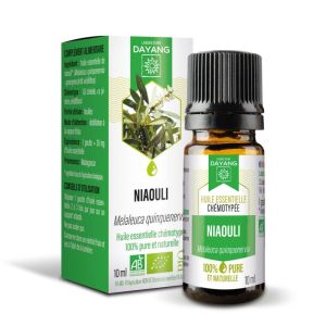 DAYANG BIO Huile Essentielle Chémotypée NIAOULI 10ml - Melaleuca quinquenervia