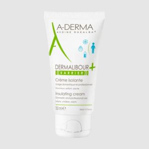 ADERMA Dermalibour+ BARRIER Crème Isolante 50ml - Peaux Agressées - Avoine Rhealba BIO, Cuivre-Zinc