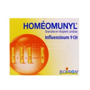 Homéomunyl 4 doses influenzinum 9 CH boiron 2025/2026