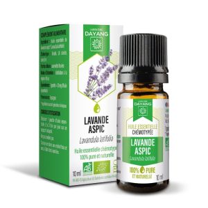 DAYANG BIO Huile Essentielle Chémotypée LAVANDE ASPIC 10ml - Lavandula latifolia