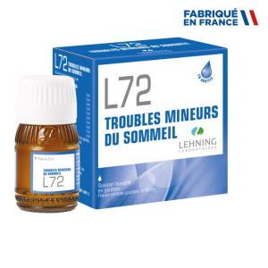Lehning complexe L72 Troubles mineurs du Sommeil - Flacon 30 ml