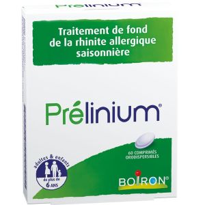 Prélinium Traitement de Fond de la Rhinite Allergique Bte/60
