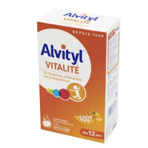 ALVITYL VITALITE - Complément alimentaire de vitamines et minéraux - 30 comprimés effervescents