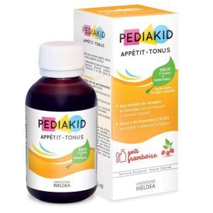 PEDIAKID Appétit Tonus 125ml - Sirop d' Agave + Prébiotiques