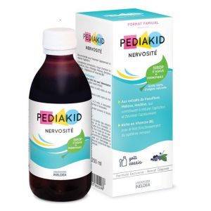 PEDIAKID Nervosité Sirop 125ml - Sirop d' Agave + Prébiotiques