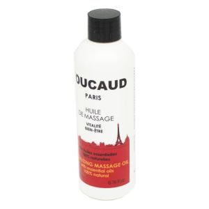 FOUCAUD Huile de Massage Vitalité Bien Etre - Aux Huiles Essentiellles 100% Naturelles - Fl/200ml