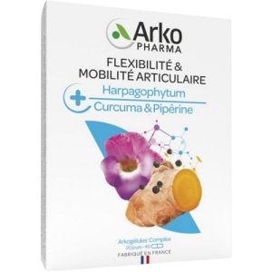 ARKOGELULES COMPLEX BIO Flexibilité et Mobilité Articulaire 40 Gélules Végétales