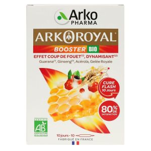 ArkoRoyal Booster bio effet coup de fouet 10 ampoules x 10ml, 3578835504408