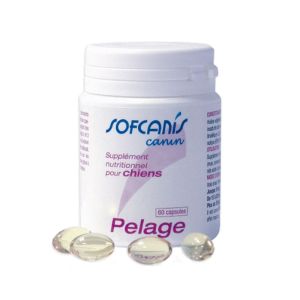 SOFCANIS CANIN Pelage 60 Capsules - Soutien de la Fonction Dermique