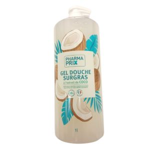 PHARMACTIV / PHARMAPRIX - Gel douche surgras extrait de coco - FL/1L