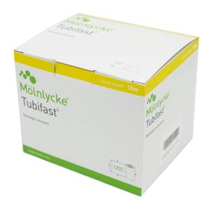 MOLNLYCKE TUBIFAST Ligne Jaune 10m Circonférence 35/64 cm With 2-Way Stretch - Bandage Tubulaire Ela