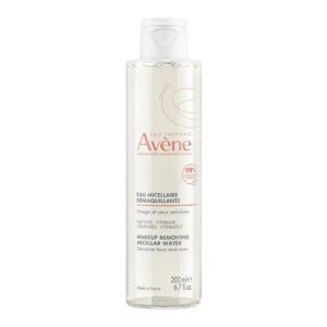 AVENE Eau Micellaire Démaquillante 200ml - Visage et Yeux Sensibles - Nettoie, Hydrate