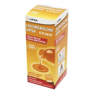 Oxomémazine UPSA Solution buvable sans sucre - 125 ml