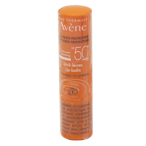 AVENE SOLAIRE - Stick Lèvres SPF50+ 3g - Très Haute Protection Lèvres Sensibles