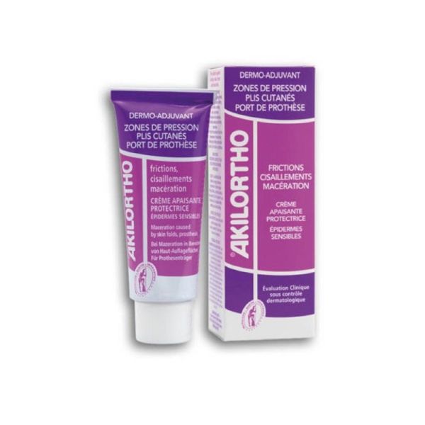 AKLORTHO Crème Apaisante Protectrice 75ml - Frictions, Cisaillements, Macération