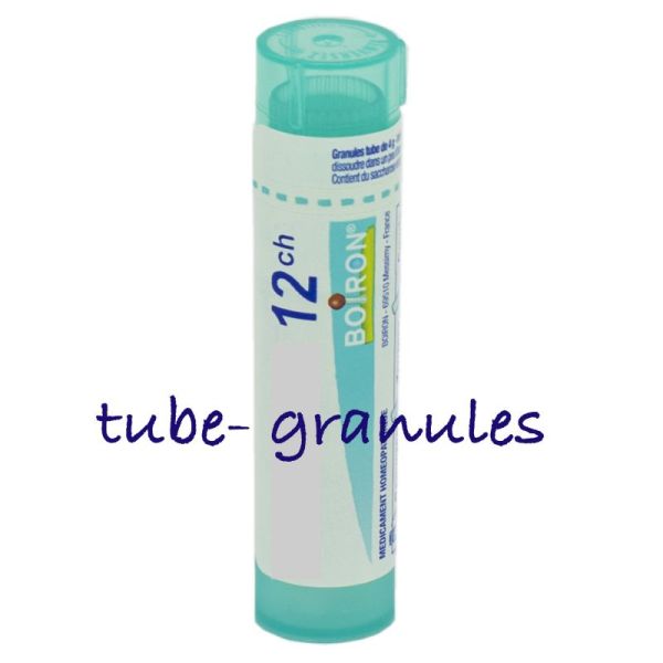 Carbo vegetabilis tube-granules 4 à 30CH - Boiron