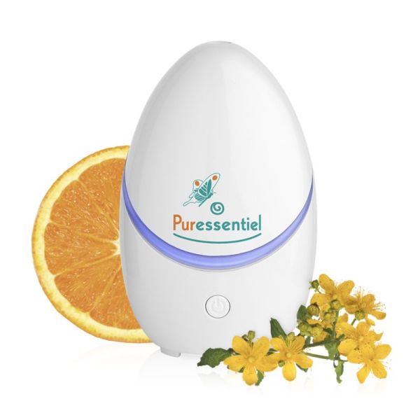 PURESSENTIEL DIFFUSEUR OVOID Diffuseur Humidificateur avec Huilles Essentielles - Bte/1