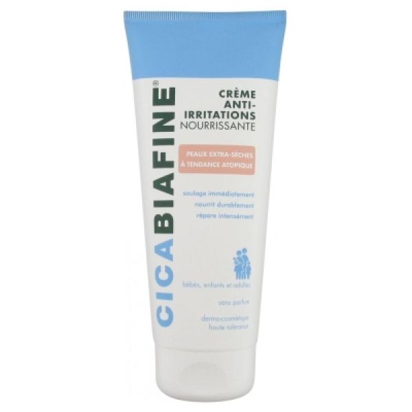 CICABIAFINE Crème Anti Irritations Nourrissante 200ml - Peaux Extra Sèches à Tendance Atopique