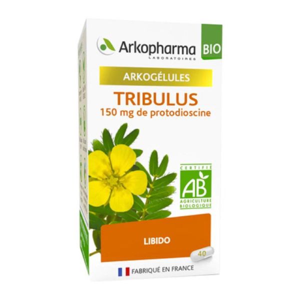 ARKOGELULES BIO Tribulus 150mg de Protodioscine - Bte/40 - Libido