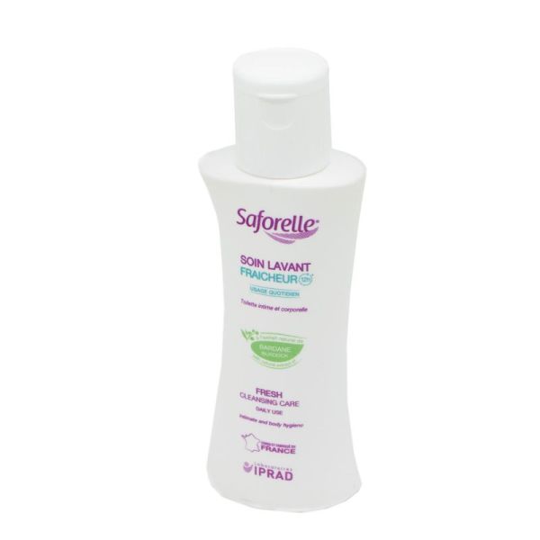 SAFORELLE Soin Lavant Fraîcheur 12H 100ml - Toilette Intime et Corporelle -  Peaux Sensibles