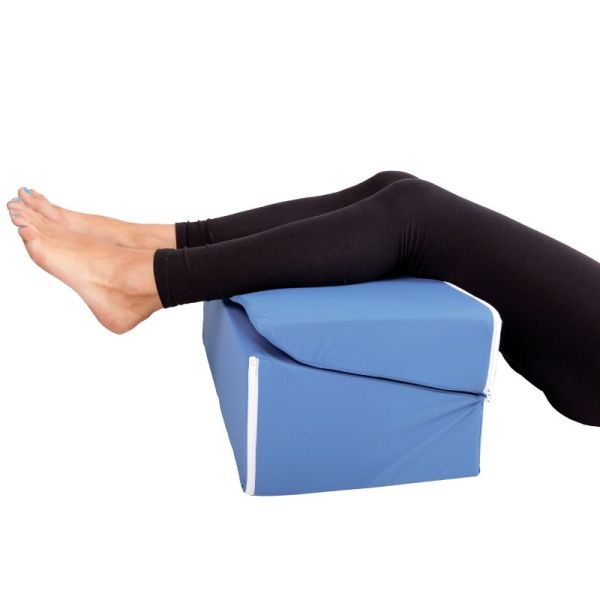 Coussin Veineux Ergonomique Well B4 – Surélève Les Jambes, Soulage Genoux Et Dos – Housse Lavable, Pour Personnes 1,65m à 1,90m