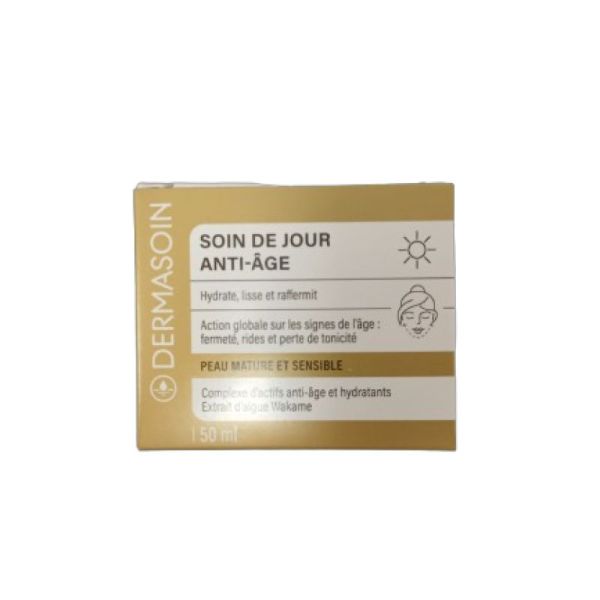 PHARMACTIV - DERMASOIN , soin de jour anti-âge , Pot/50ml