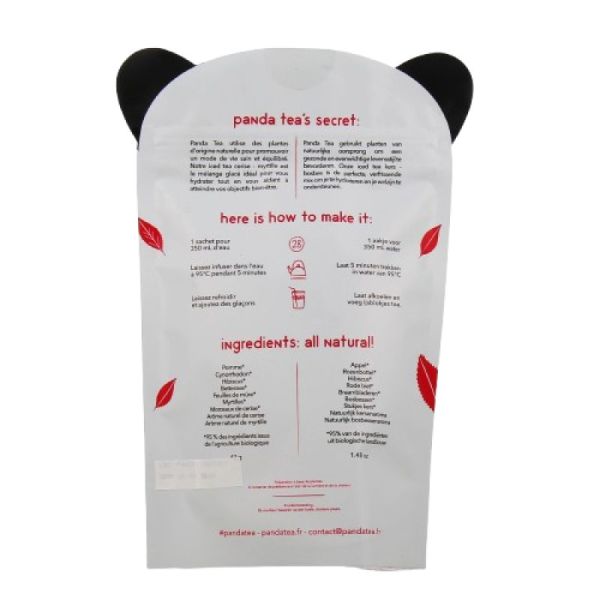 PANDA TEA ICED TEA CERISE/MYRTILLE - 28 Sachets - infusion glacée