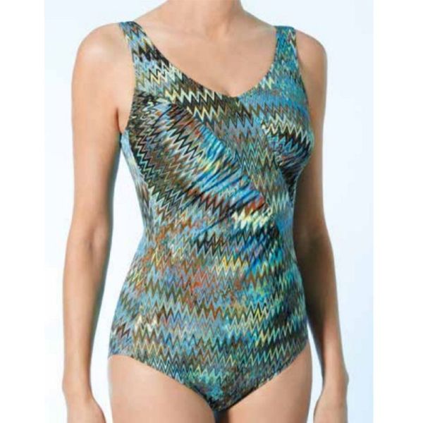 SILIMA GIGLIO - Maillot de Bain GIGLIO 1 Pièce - Avec 2 Coques Souples et Poches Creuses