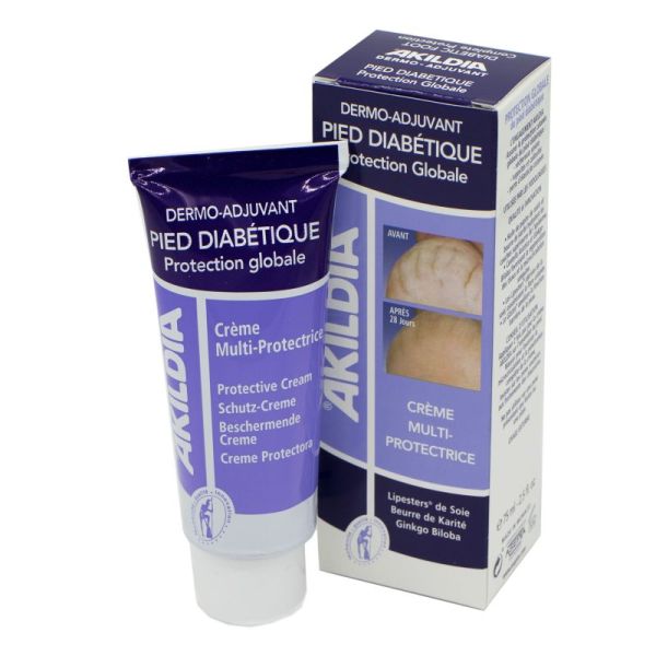 AKILEINE AKILDIA CREME PIED DIABETIQUE 75ML | Tunisie