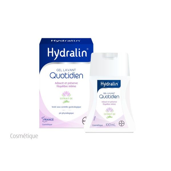 HYDRALIN QUOTIDIEN Gel Lavant 100ml - Adoucit et Préserve l' Equilbre Intime