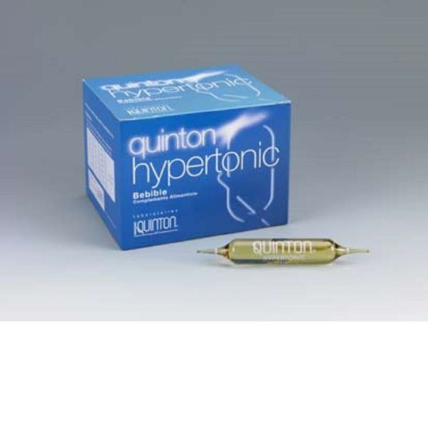 QUINTON HYPERTONIC Bte/30 Ampoules Buvables de 10ml - Eau de Mer Hpertonique