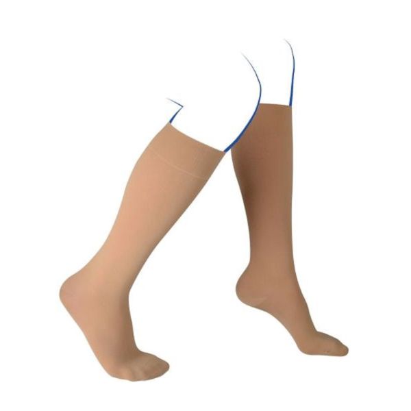 Chaussettes de contention femme classe 2 Thuasne Venoflex Kokoon Absolu  Losanges